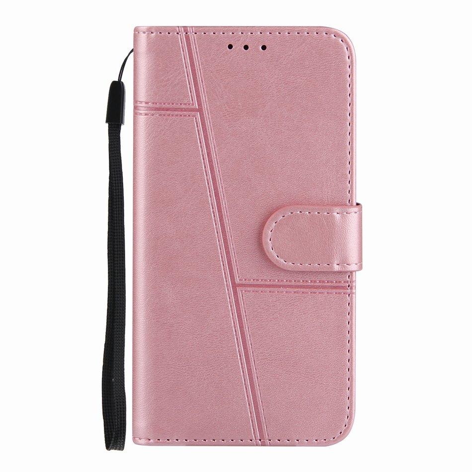 

Leather Case For Samsung Galaxy A01 A02 A02S A03S A10 A11 A12 A13 A20 A21S A22 A31 A32 A52 A52S 5G 4G Wallet Protect Cover D09F For A01 розового золота