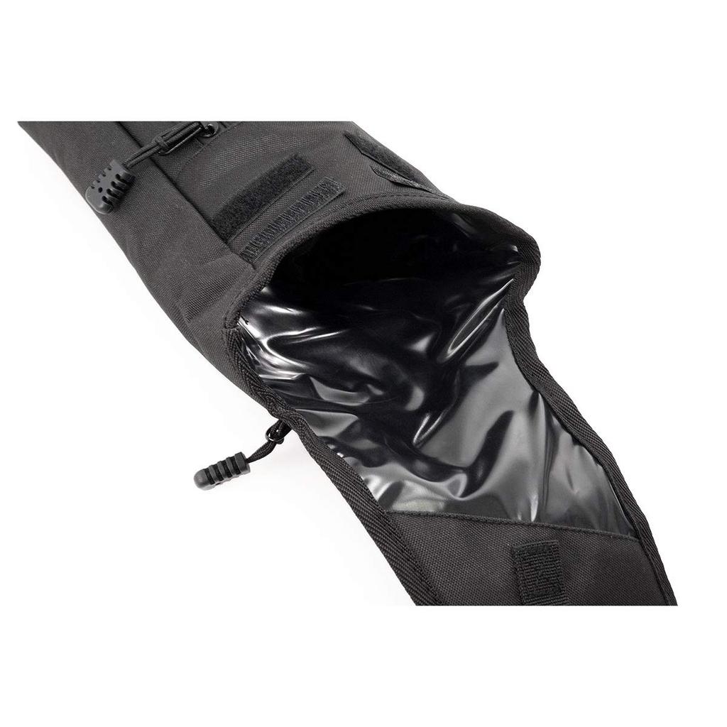 KOMINE Motorcycle Waterproof Belt Free Waterproof Pouch, Black/Red, Size, SA-245 13004,