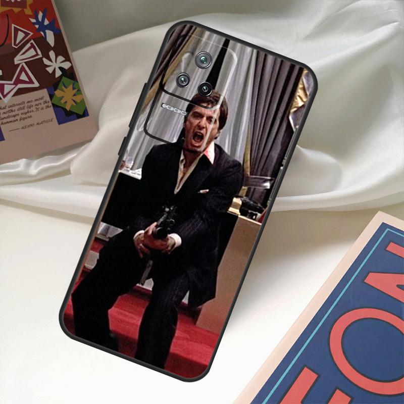 Scarface Al Pacino Tony Montana Case For Xiaomi 15 14 Ultra 17 Pro Max 13T 14T 15T Pro POCO F8 X3 X5 X6 X7 F5 F6 F7 Pro Coque