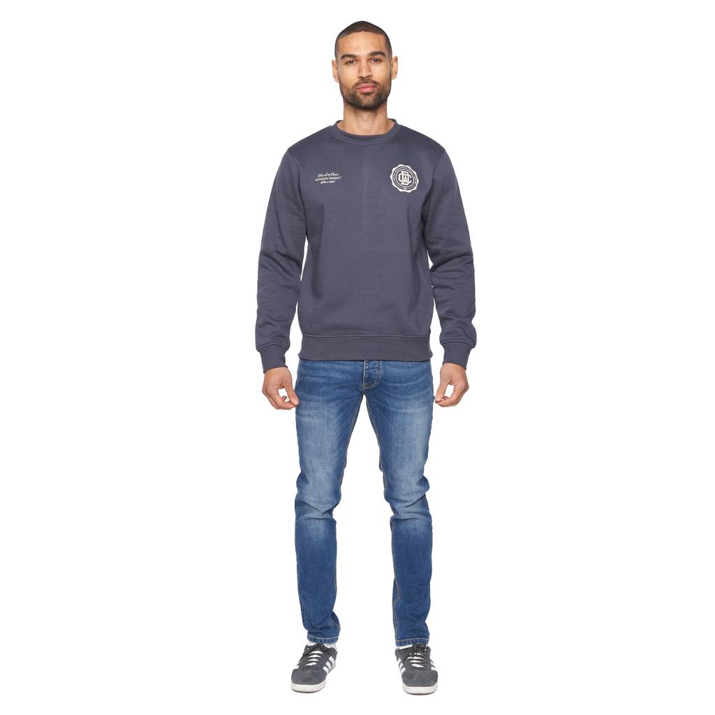 Duck and Cover Herren Keyaan Sweatshirt mit Rundhalsausschnitt