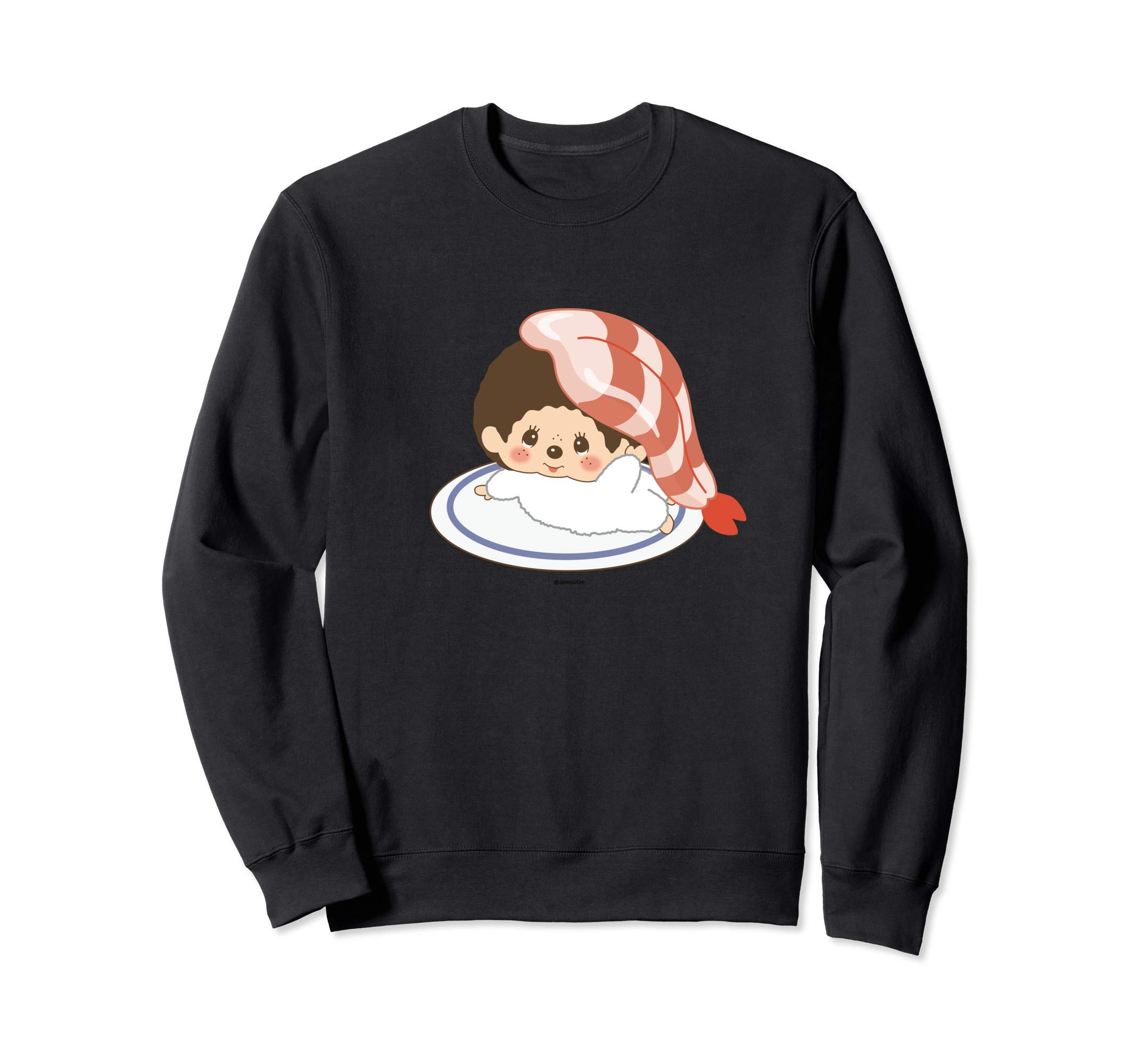 

Графический свитшот Monchhichi чёрный