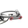 Auto Metalen Sleutelhanger Sleutelriem Cadeau Hanger Sleutelring Sleutelhouder Accessoires Voor Mitsubishi Lancer Asx Outlander Pajero L200 Galant