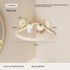 Adhesive Suction Cup Corner Shower Shelf With No Drilling Perfect For Bathroom Toiletries And Skincare Storage