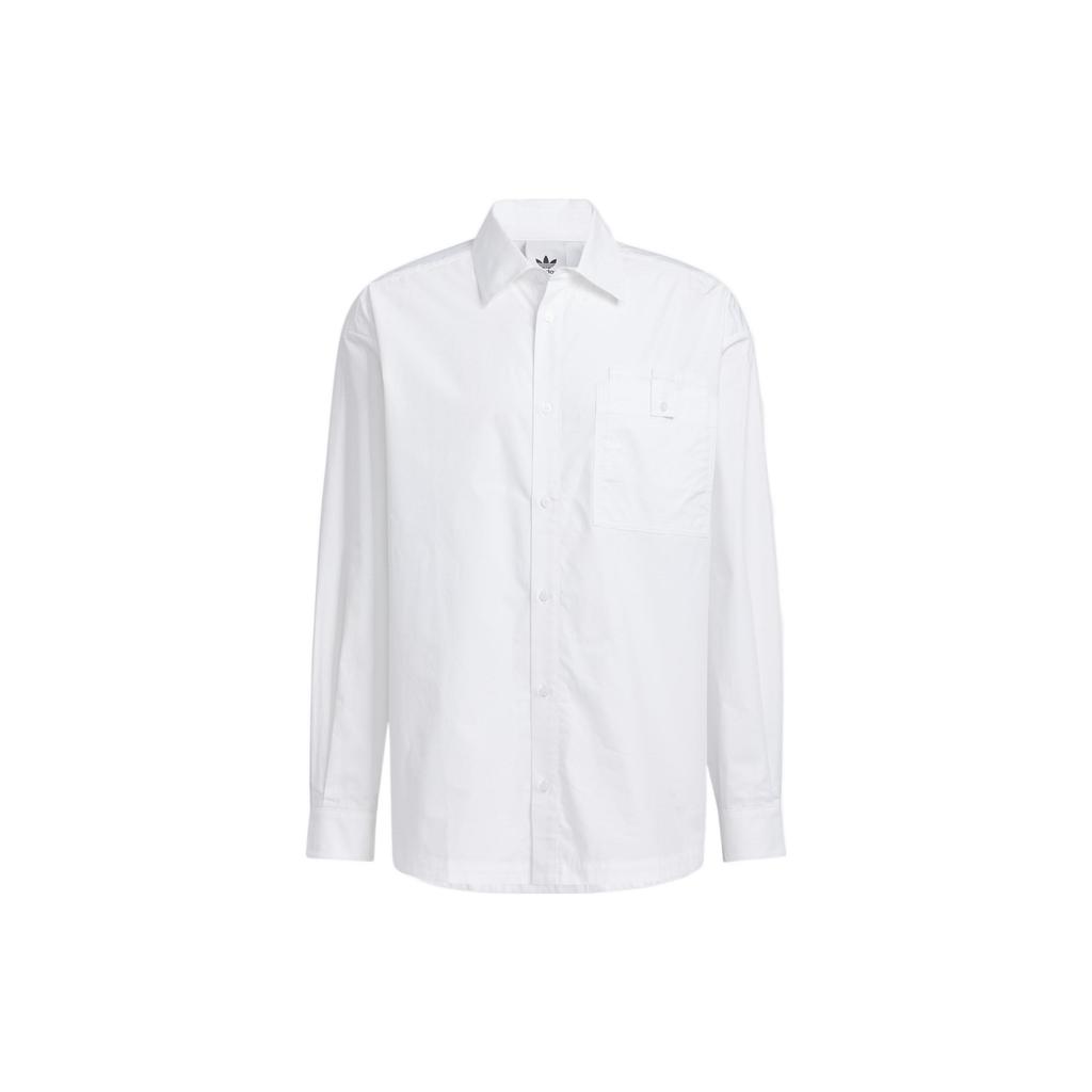 Adidas Originals Shirts Unisex White Lapel Moderate Other HU1230