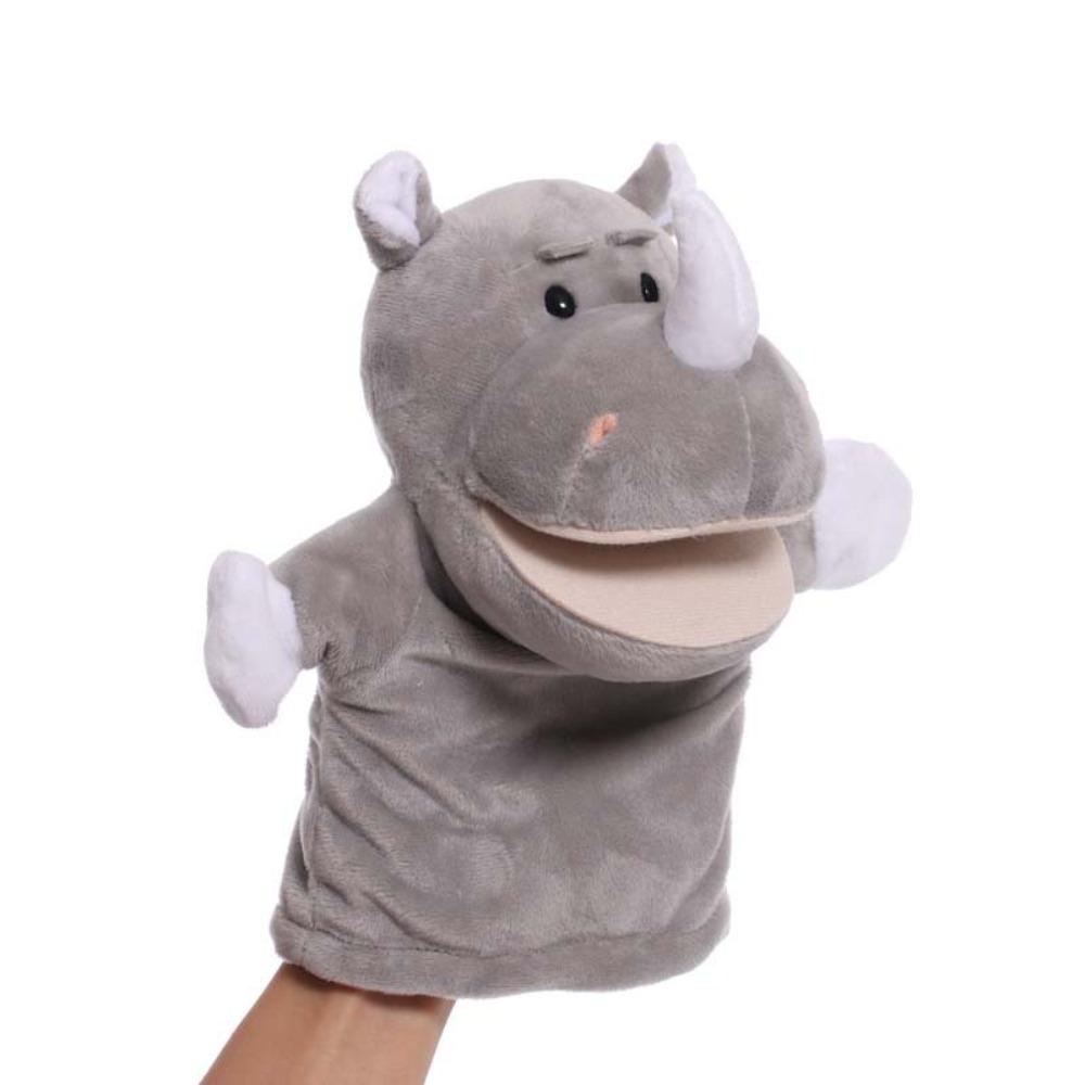 Early Education Animal Hand Puppet Stuffed Hand Finger Puppets Kindergarten Story Props