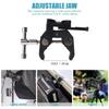 V Clamp with Metal Handle, Adjustable Claw Clamp for Tripods and Light Stand Attachments