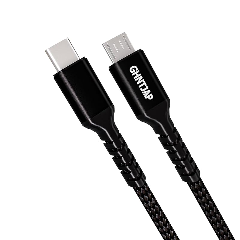 

GHNTJAP Micro USB Type-C cable 1.5M C to OTG cable micro usb type c data transfer fast charging Compatible with MacBook/Pixel/Galaxy and other Android