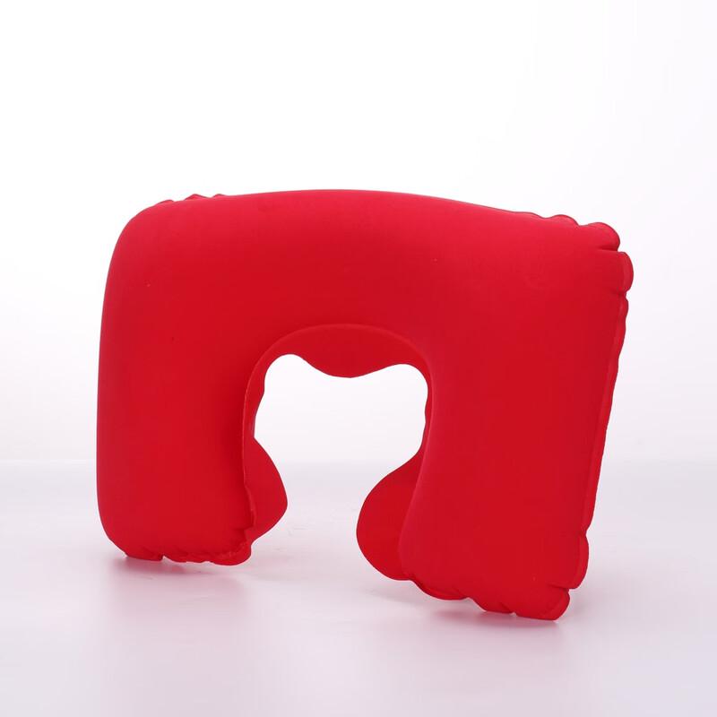 

PVC Flocked Inflatable U-shaped Travel Pillow