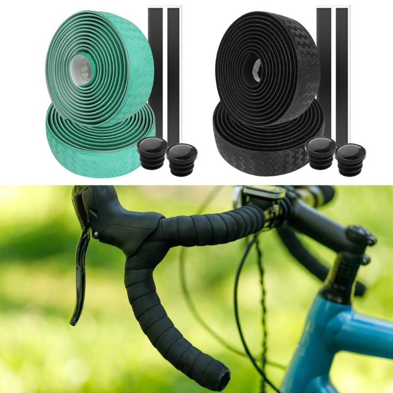Bicycles Handlebar Grip Tape Wrap Handle Cover Bikes Handle Cover Nonslip Cycling Handlebar Grip with Shock Absorbing
