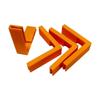 4Pcs 3D Printed Box Edge Clamps Reusable Corner Fixing Cardboard Corner Clips  Storage Bucket Making
