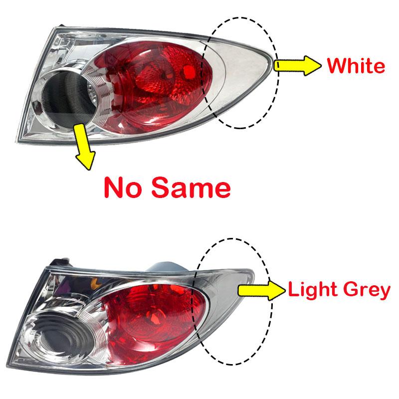 For Mazda 6 M6 Sedan 2003-2015 Tail Light Turn Signal Warning Brake Rear Taillight Lamp Housing Without Bulb Car Accessories New