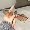 INS Rhinestone Sunglasses Y2k Anti-Blue Light Spectacles Convenient Retro Frame Eyewear  Selfie