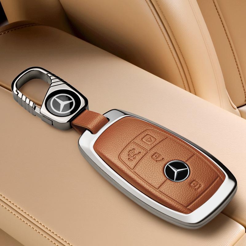 Applicable To 25 Mercedes-Benz Glc300l Key Set New C260l Men's C200l Shell Buckle S450 Bag E300L Car Eqe