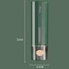 New Plastic Manual Soap Dispenser White Green Wall-mounted Shampoo Gel Dispenser Liquid Soap Container Bathroom