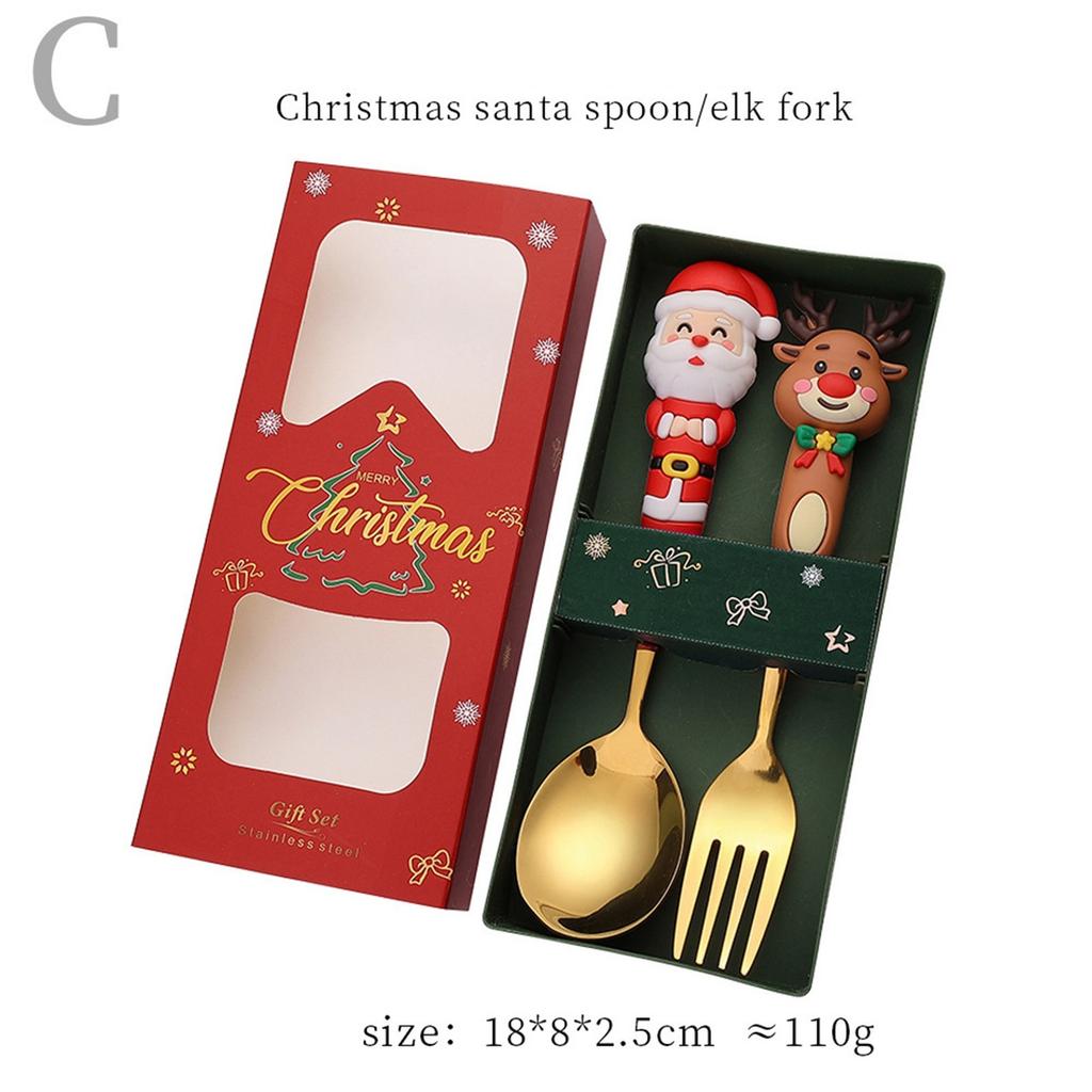Vánoční sada lžíce a vidličky