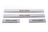 Door Sills Carmos Solaris V1 (4 Pcs, Stainless Steel) for Hyundai Accent 2011-2017