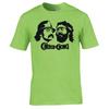 T-shirt Ispirata ai Volti di Cheech Chong