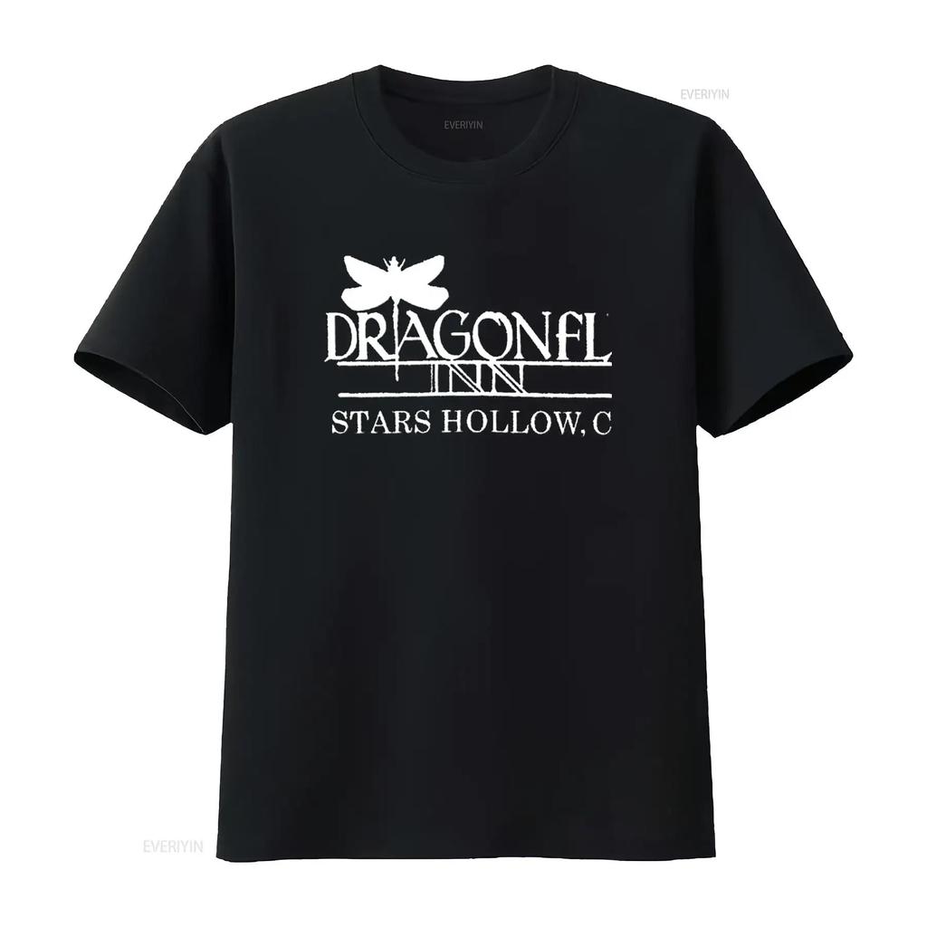Dragonfly Inn Stars Hollow T Shirt For Unisex Gilmore S With Unique Stylish And Versatile Vintage Washed Streetwear