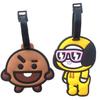 Kpop Boys Bangtan Bts Bt21 Tata Chimmy Cooky Rj Koya Mang Shooky Tag Luggage