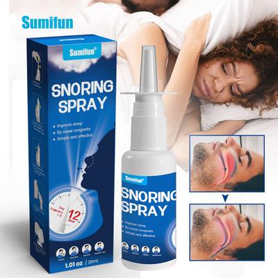30ml Spray,Anti-snoring Nasal Spray Relieve Nasal Congestion Runny Nose Itchy Nose Allergic Sneeze Care Spray