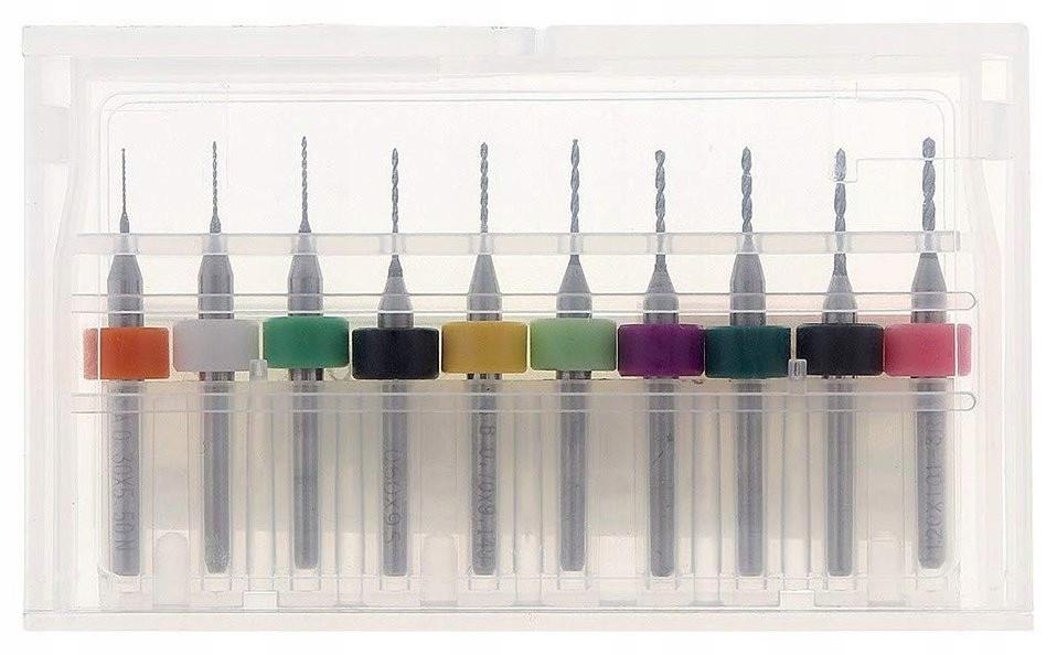 10Pcs X Mini Drills 0.30-1.20 For Modeling Pcb