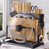 Wall-Mounted Kitchen Knife & Utensil Organizer
