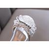 Autumn New Style Ladylike Baby Girl Girls' Princess Rhinestone Flat Shoes, Leather Shoes, Dance Performance Shoes Small/medium/large