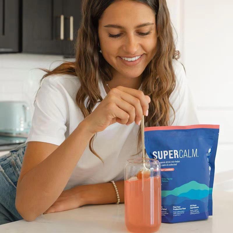 Supercalm Raspberry Calming Magnesium Powder Drink