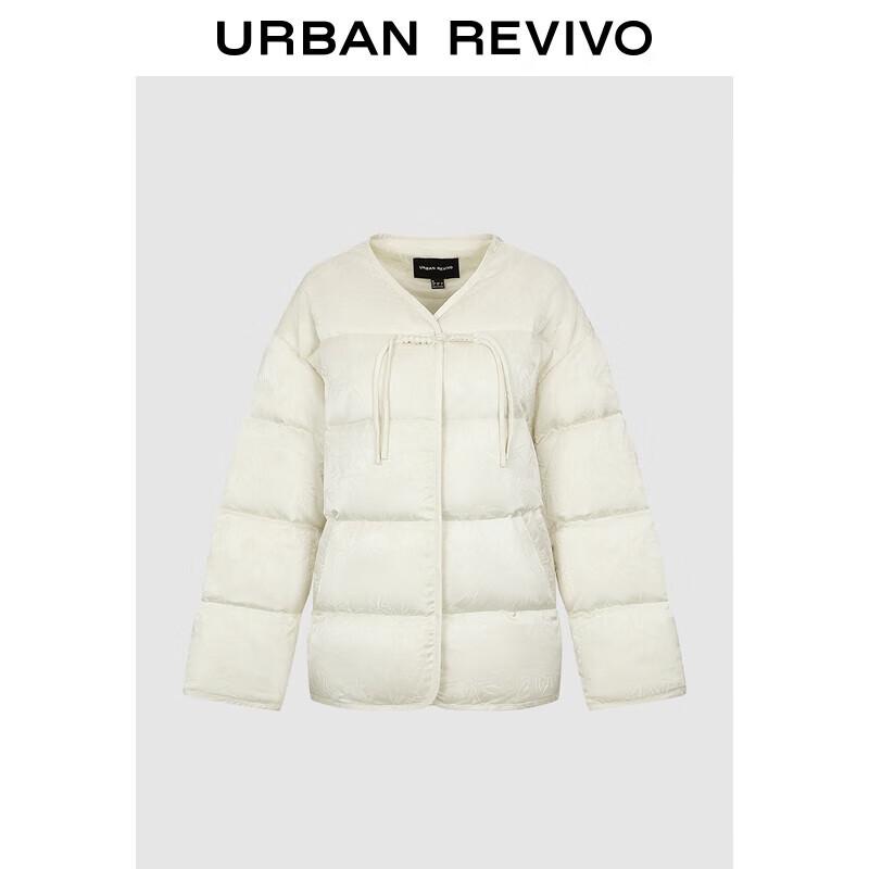 

Женская зимняя жаккардовая куртка UR с утиным пухом XL