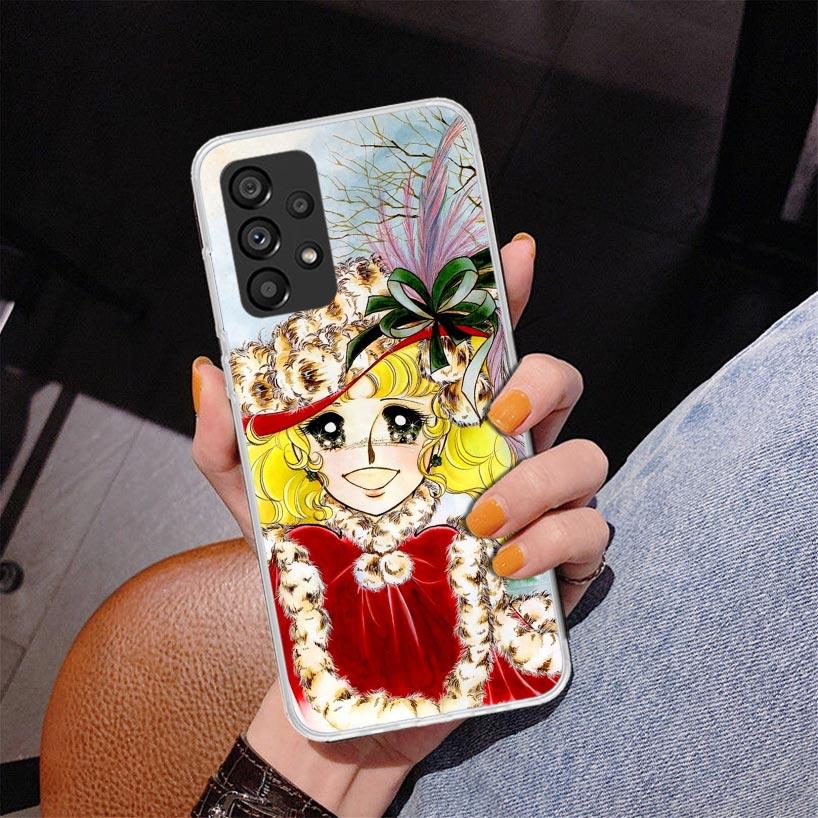 Anime Candy Phone Case For Samsung Galaxy A17 A16 A15 A14 A13 A57 A56 A55 A54 A53 A37 A36 A35 A34 A33 A26 A25 A24 A23 Galaxy A16
