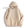 Herbst-Hoodie für Paare: Leicht, Bequem, Einfarbige Baumwoll-Langarmshirts mit bedruckbarem Herrenlogo