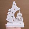 Christmas Ornament Snowflake Bell Pendant Mold DIY with Base Plaster Resin Listing Silicone Molds Home Xmas Party Dec Craft Gift