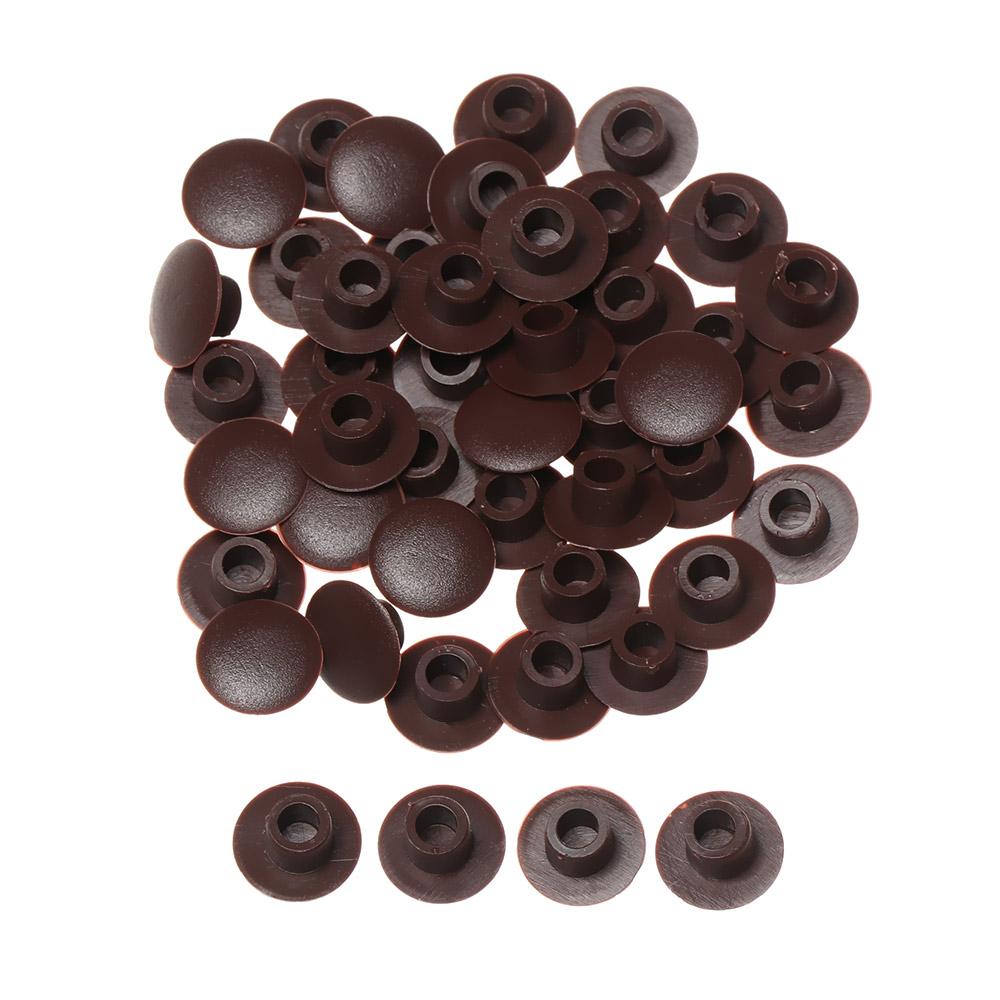 50Pcs Practical Hardware Hole Ornament Exterior Furniture Hole Covers Dust Plug Stopper Protective Cap Screw Decor