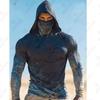 Camouflage Sunscreen Fishing Suit Mask Collar Outdoor Sports Light Luya Fish