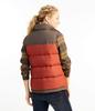 Mountain Classic Down Vest Color Block US Fit Petite Rosewood Multicolor XS Size 1000063857 [LLBE] Women's Burgundy/Light
