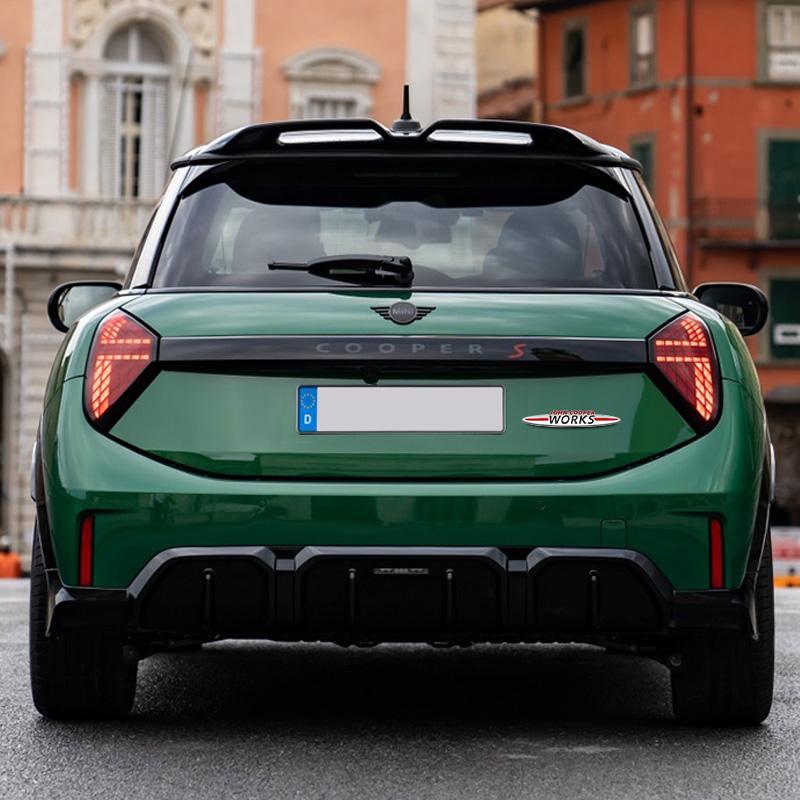 Badge Metallico JCW Etichette per Bagagliaio Auto Adesivi Accessori Decorativi Per MINI One Cooper JCW Countryman Clubman Cabrio Paceman Coupe