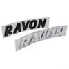 Suitable for Chevrolet RAVON Car Sticker English Car Logo Body Side  Label,rear Trunk Decoration Label Sticker  Emblem