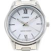 CASIO Cheap Chipkashi Wristwatch Ladies Quartz Analog Stainless Metal Silver Sky Blue LTP-V005D-2B3