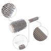 5 Sizes Style Healthy Salon Barber Brushes High Temperature Resistant Ceramic Iron Round Comb