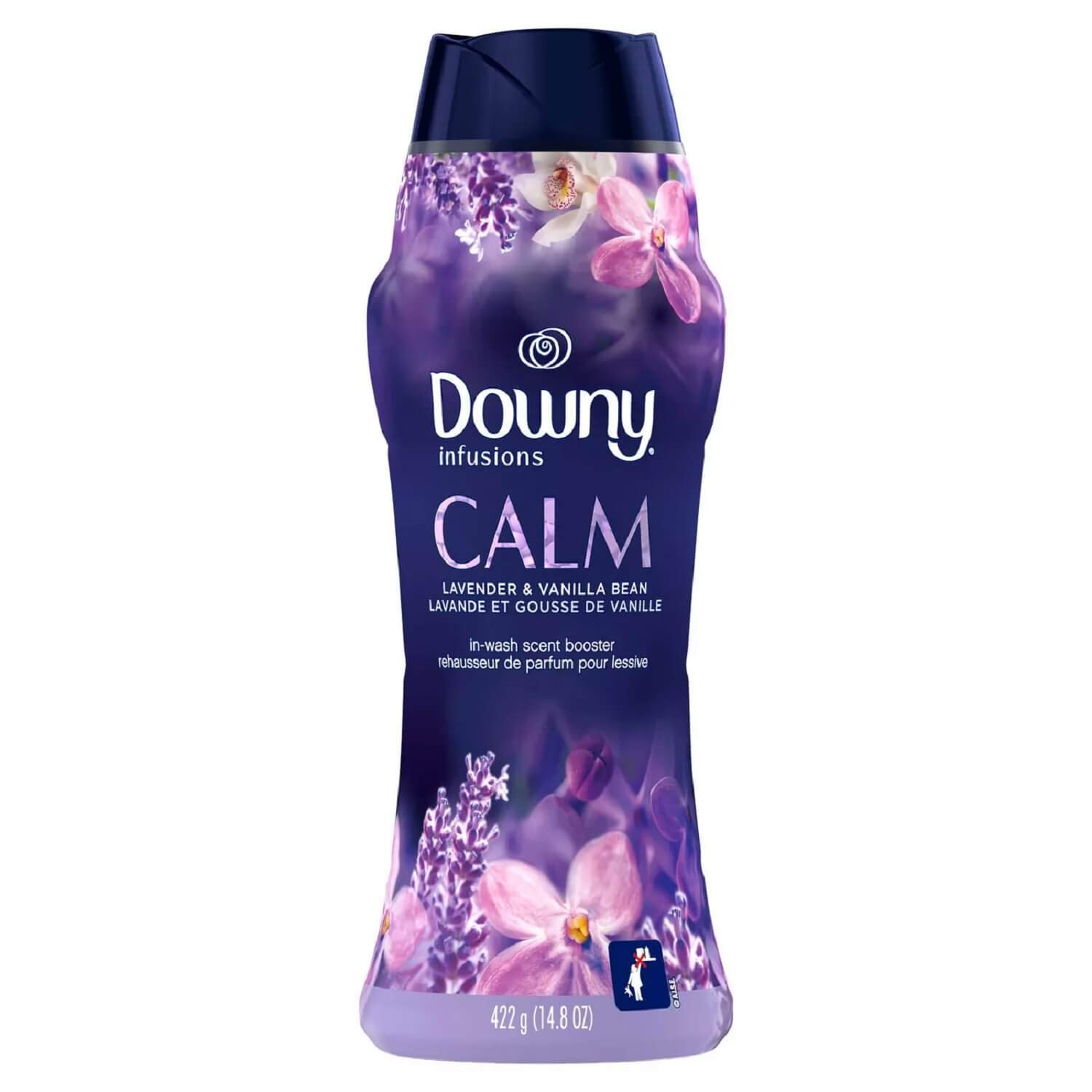 

Downy Infusions Calm In-Wash Scent Booster Beads, Lavender & Vanilla Bean Scent, 422g (14.8oz) [Parallel Import]