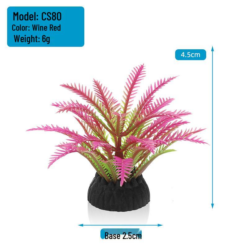 Yapay Akvaryum Dekorasyonu: Plastik Su Bitkileri ve Çiçekleri