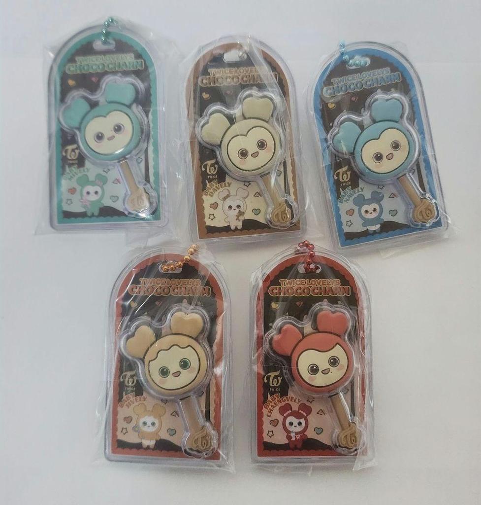 [USED] TWICE Chocolate Covered Cookies & Charms Complete Set of 9