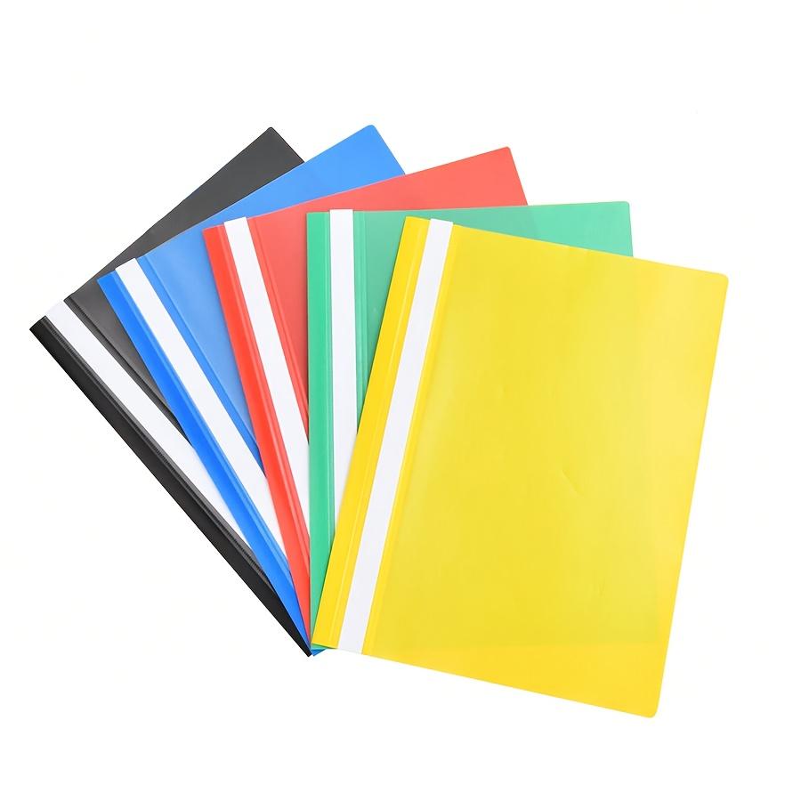 5pack A4 project folder, presentation project folder A4 report, document file transparent cover