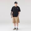 New Summer Men's Cotton Round Neck T-shirt Fashionable Loose Short-sleeved Top Short