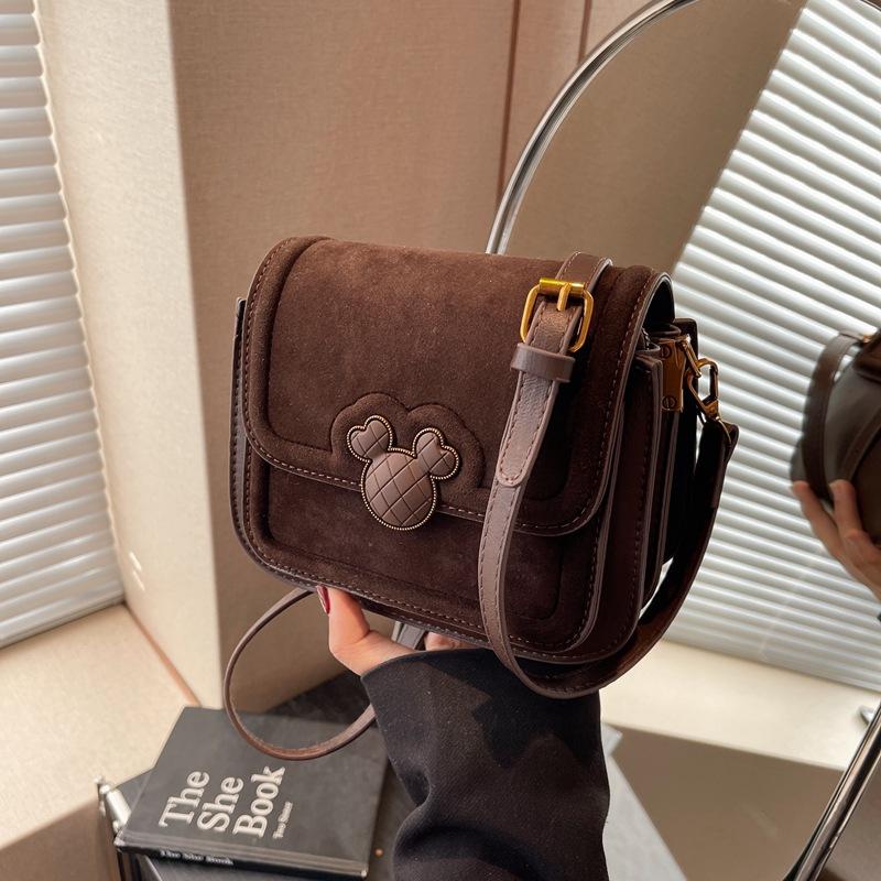 

Модна сумка Жіноча сумка-месенджер 2024 осінь і зима нова ретро універсальна сумка через плече повсякденна популярна маленька квадратна сумка