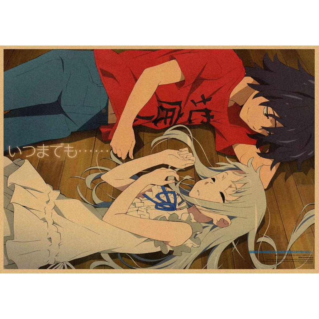 Anime Kraft Poster: Unknown Flower Wall Art 383