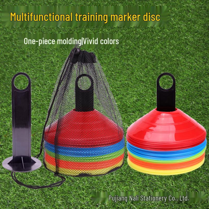 Soft Football Training Marker Disc Set - Round Cone Equipment