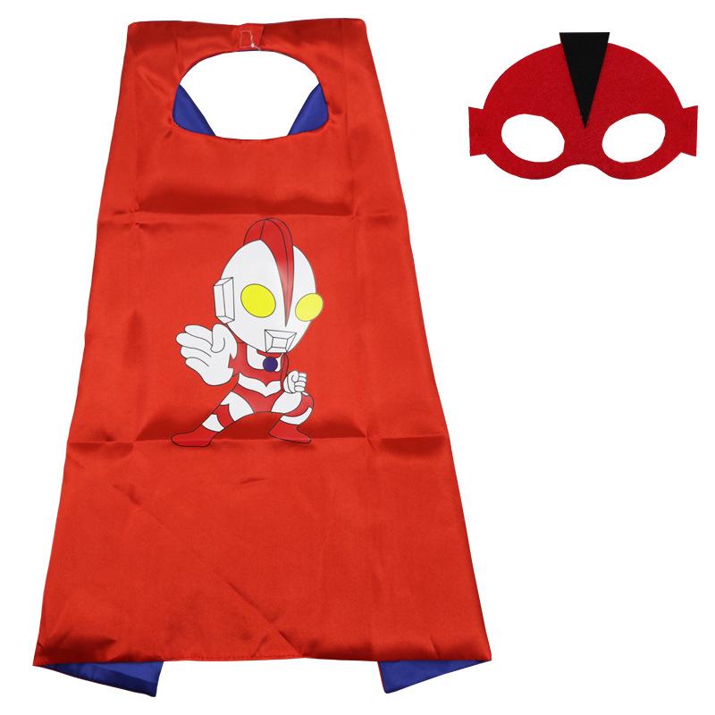 Kids' Marvel Superhero Capes: Superman, Batman, Spider-Man, Iron Man, Captain America