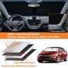 Windshield Sun Shade For Chevy Malibu 2016-2025 2025 Sunshade Window Sun Visor Protector Foldable Blocks UV Rays Car Accessories