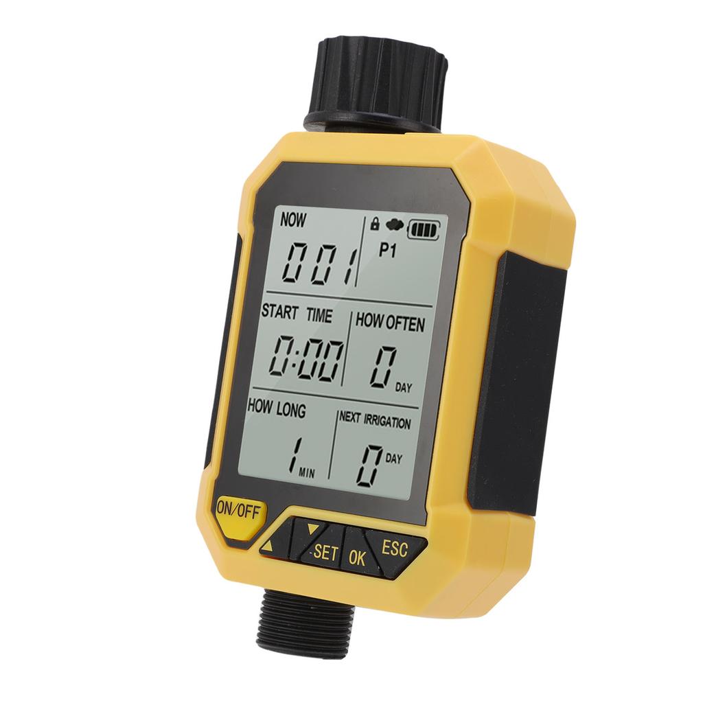Sprinkler Timer G34 G12 Inlet G34 Outlet Automatic Watering Timing Controller with Rain Sensing